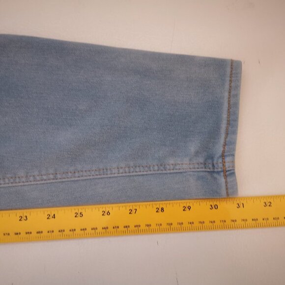 Old Navy Rockstar Ladies Size 16 Tall Super Skinny High Rise Light Wash Jeans - Picture 12 of 12